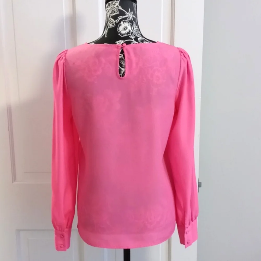 💘J. Crew💘 - L/S Hot Pink Top